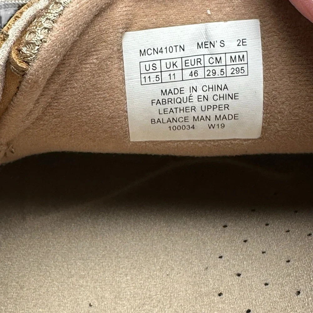 Dunham Captain Mesh Boat Shoe - Tan Leather - Men’s Size 11.5